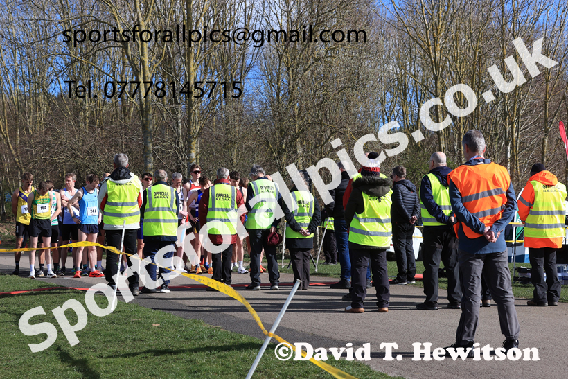 Senior Mens and Masters Over-35 to 49s 2026 NECAA Royal Signals Road Relays, Hetton Lyons Country Park, Hetton le Hole. Photo: David T. Hewitson/Sports for All Pics